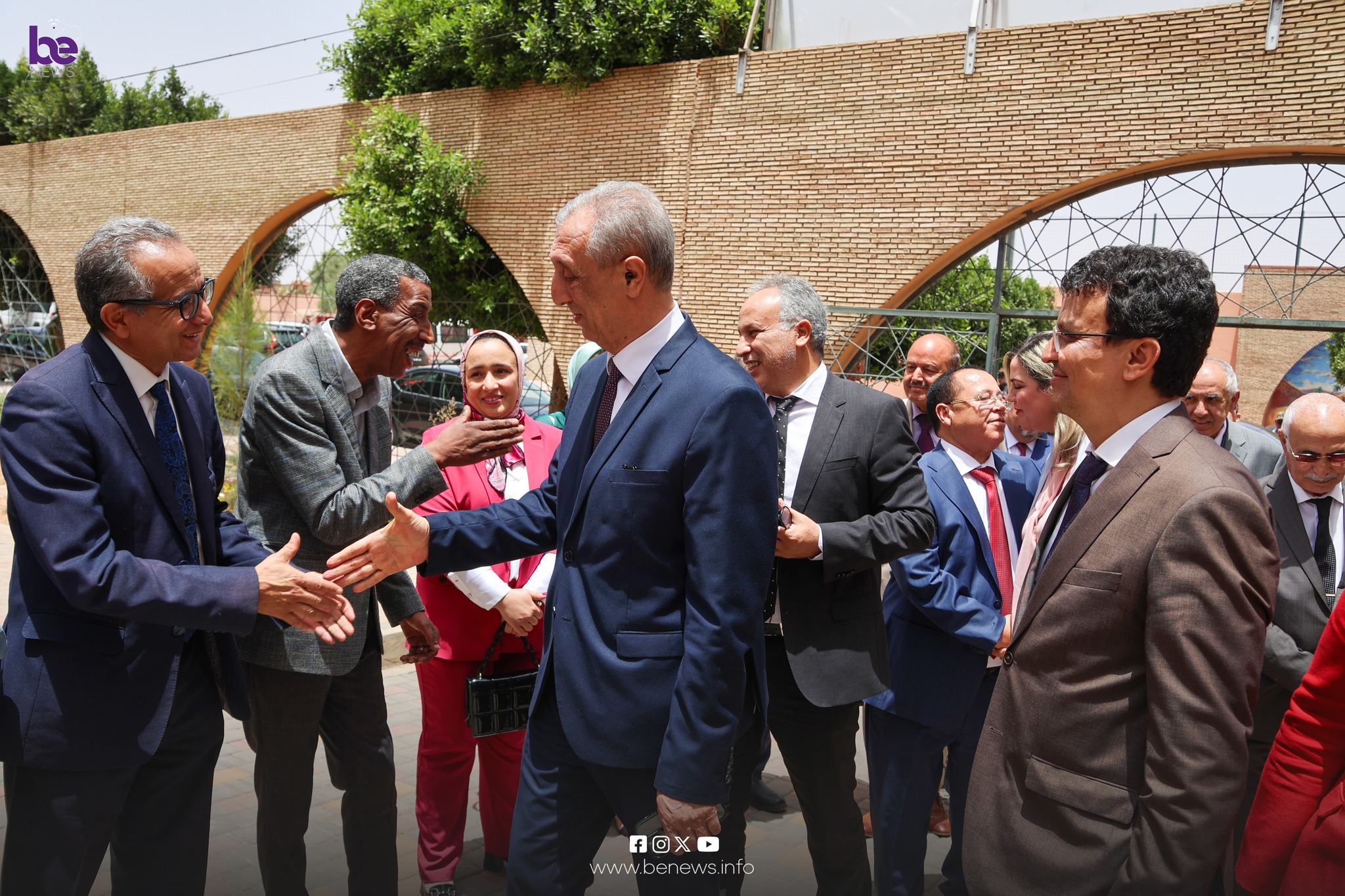تتمة الزيارة التفقدية التي يقوم بها والي الجهة و عامل الإقليم لمنشآت ثقافية و رياضية بمدينة ابن جرير