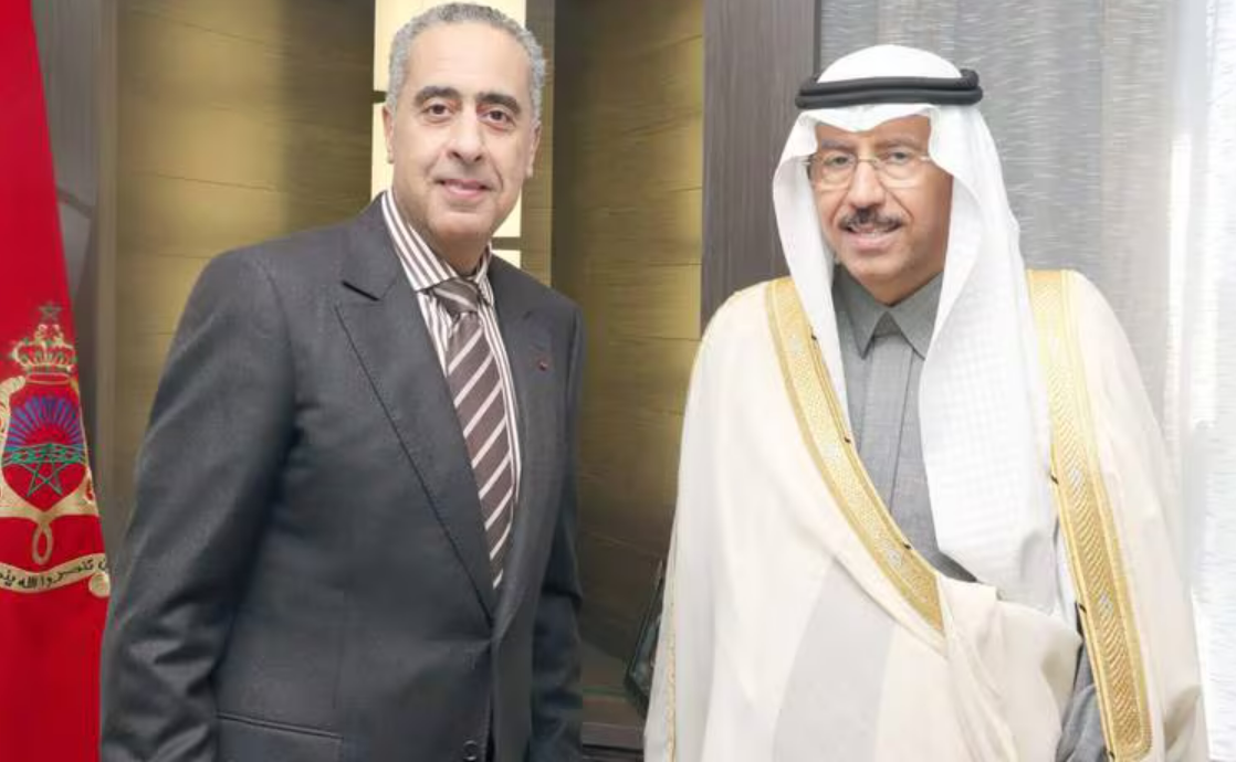 السفير المفوض فوق العادة للمملكة العربية السعودية المعتمد بالمغرب في ضيافة الحموشي