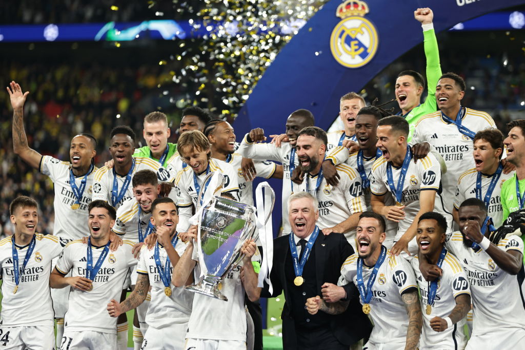 جائزة ريال مدريد المالية بعد تتويجه بلقب دوري أبطال أوروبا