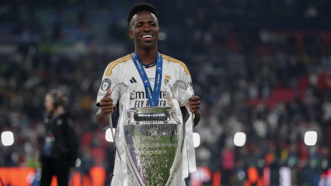 “يويفا” يتوج : فينيسيوس أفضل لاعب بدوري أبطال أوروبا