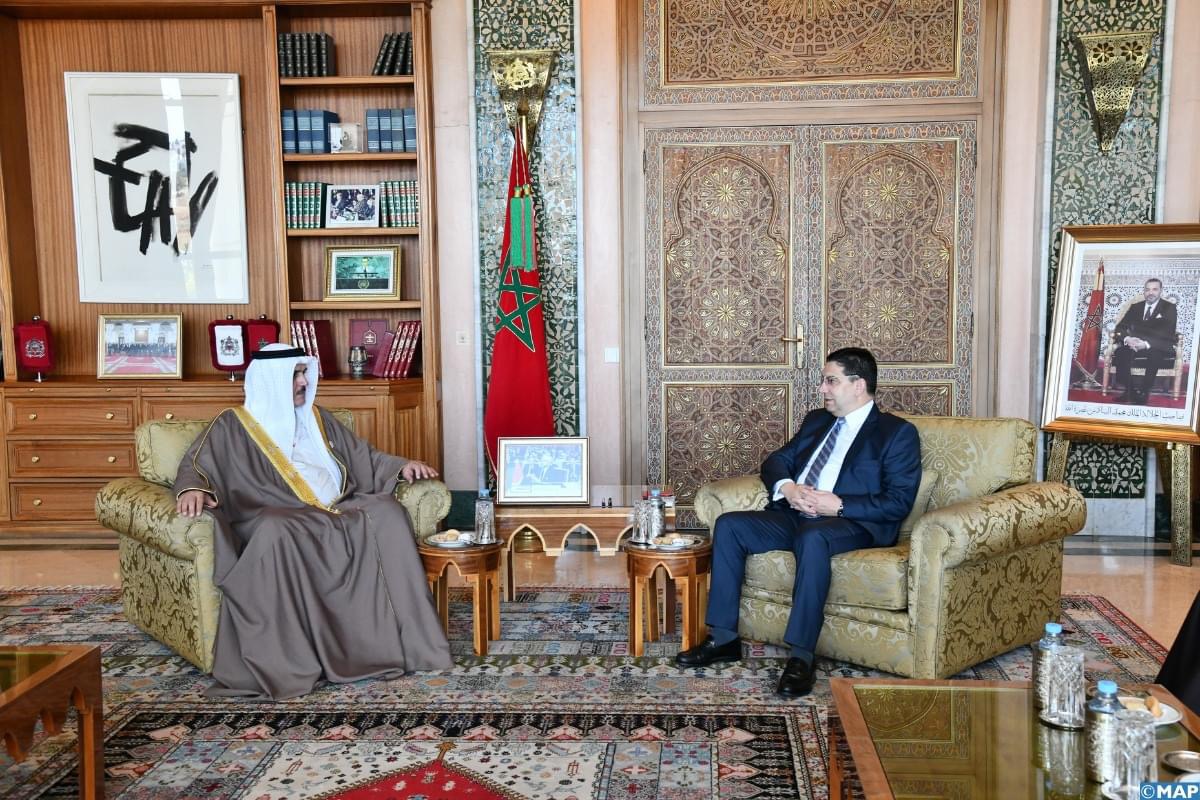 السيد بوريطة يجري محادثات بالرباط مع رئيس مجلس النواب البحريني