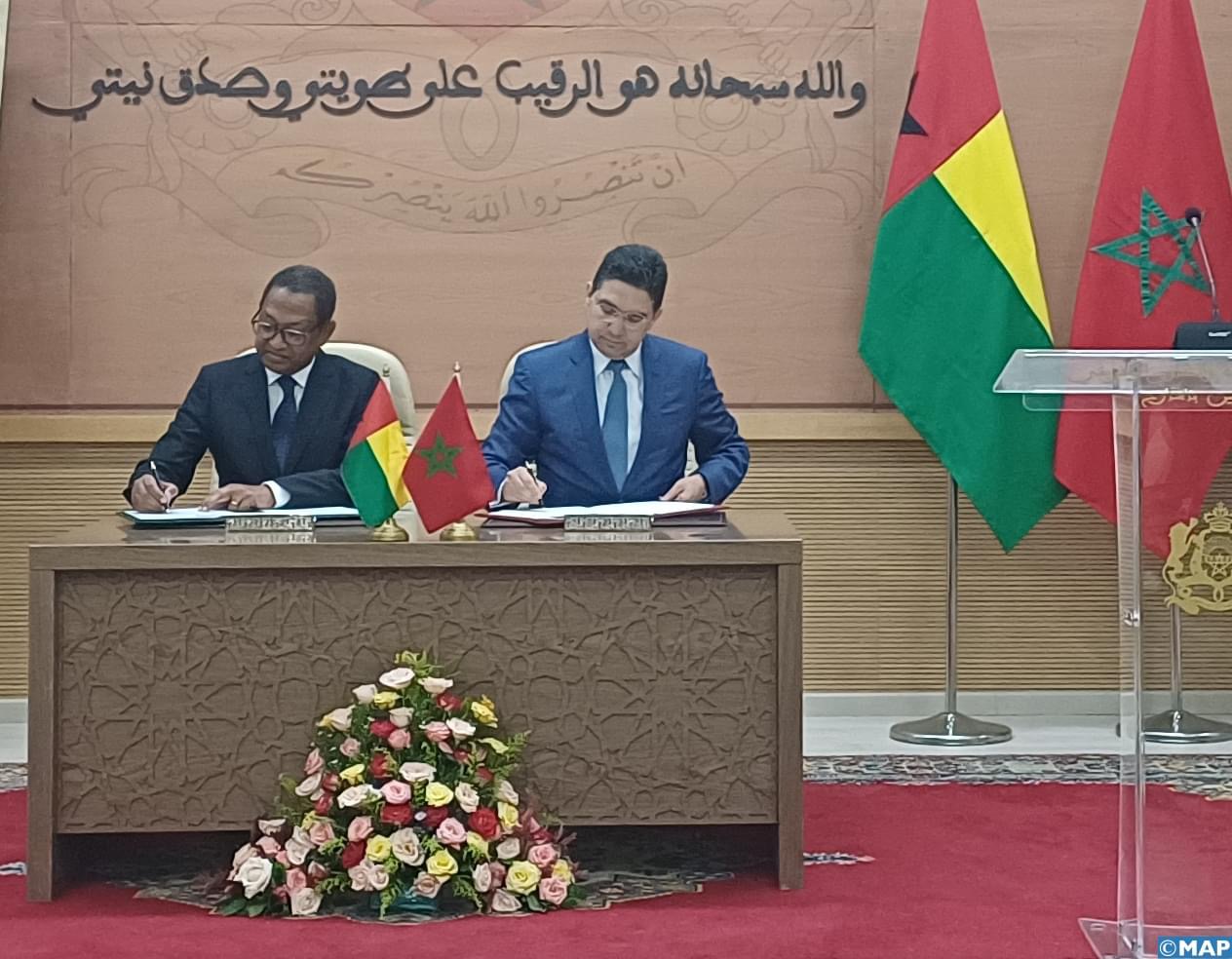 توقيع عدة اتفاقات ومذكرات تفاهم بين المغرب وغينيا بيساو