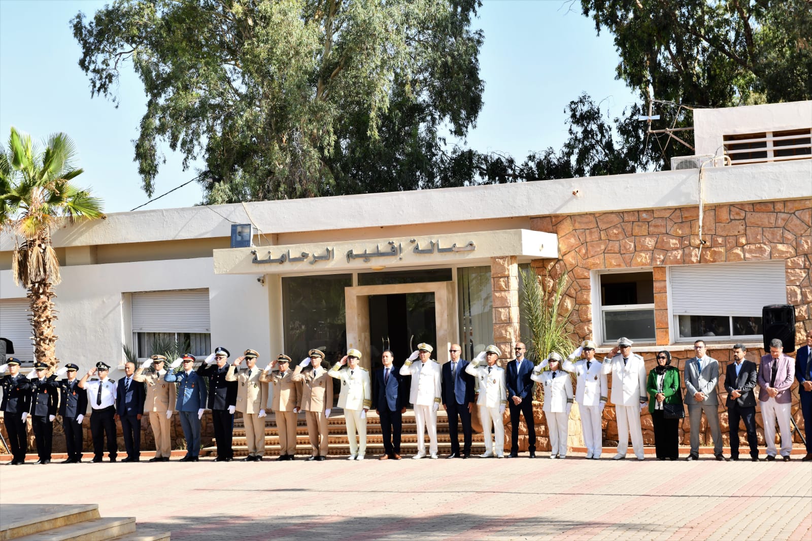 عامل عمالة اقليم الرحامنة  يترأس مراسيم  تنصيب رجال السلطة الجدد