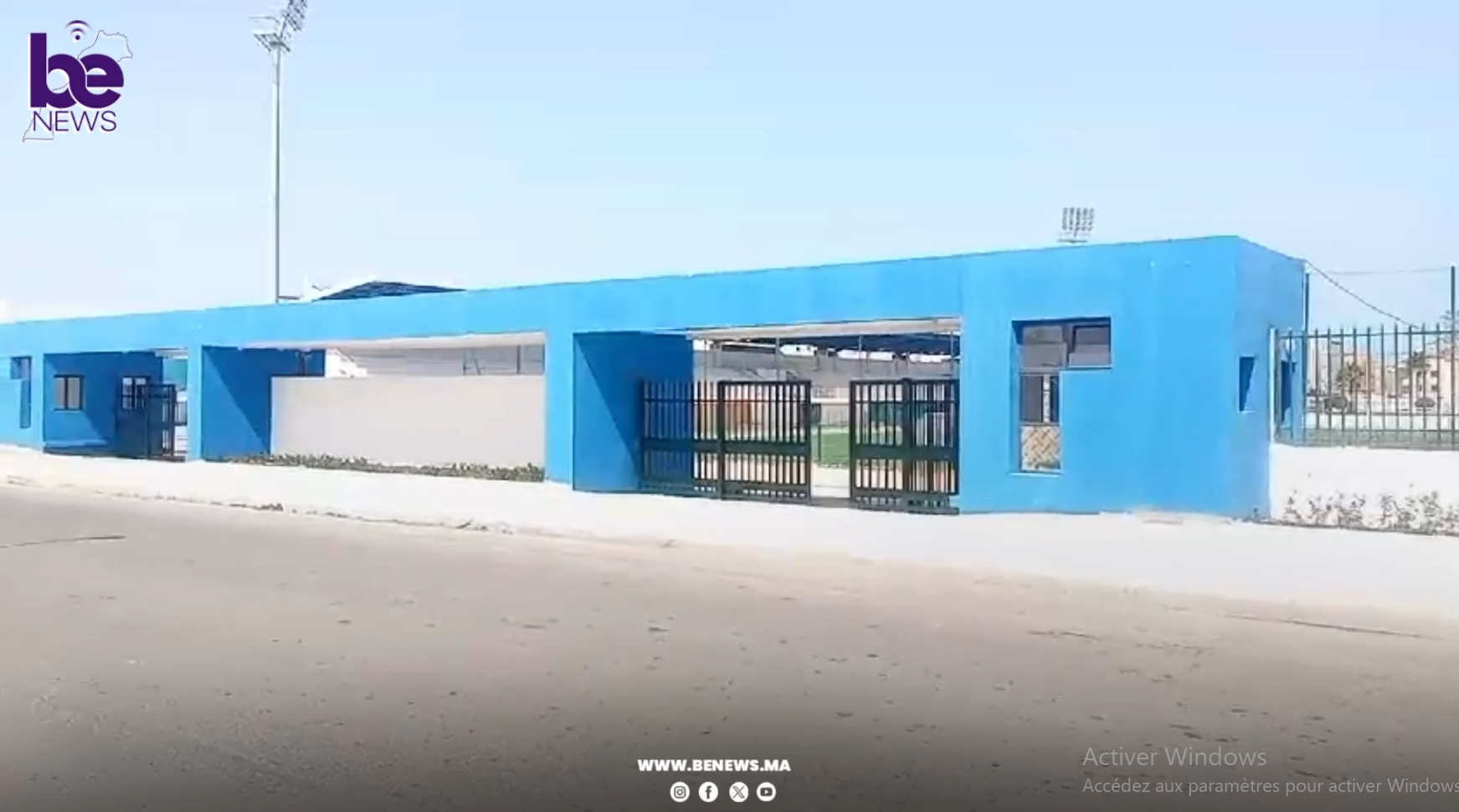 الاستعدادات النهائية لافتتاح ملعب الرشاد البرنوصي