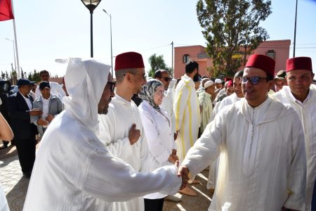 عزيز بوينيان عامل اقليم الرحامنة يترأس فعاليات موسم الطلبة ببوشان