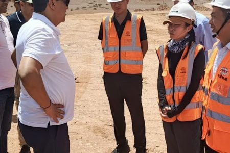جولة تفقدية لعامل الرحامنة عزيز بوينيان لمشاريع تنموية