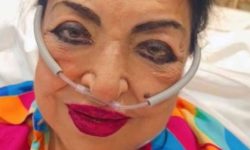 الفنانة سميرة توفيق في أول ظهور لها بعد خضوعها لعملية قسطرة